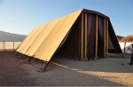 Mishkan / Ohel Moeid full-scale replica, Timna Park - Courtyard Tent of Meeting